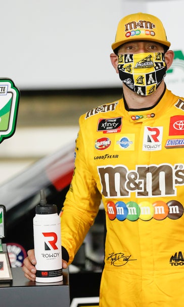 NASCAR champ Busch backs masks in public as common courtesy